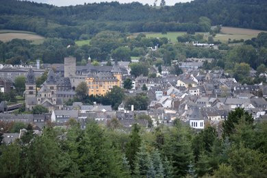 Luftaufnahme - Blick auf Mayen