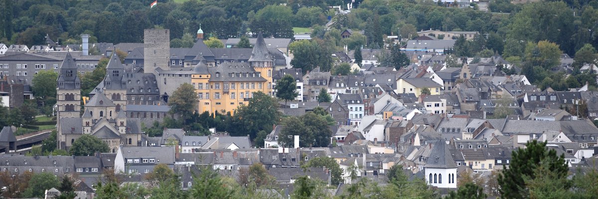 Luftaufnahme - Blick auf Mayen