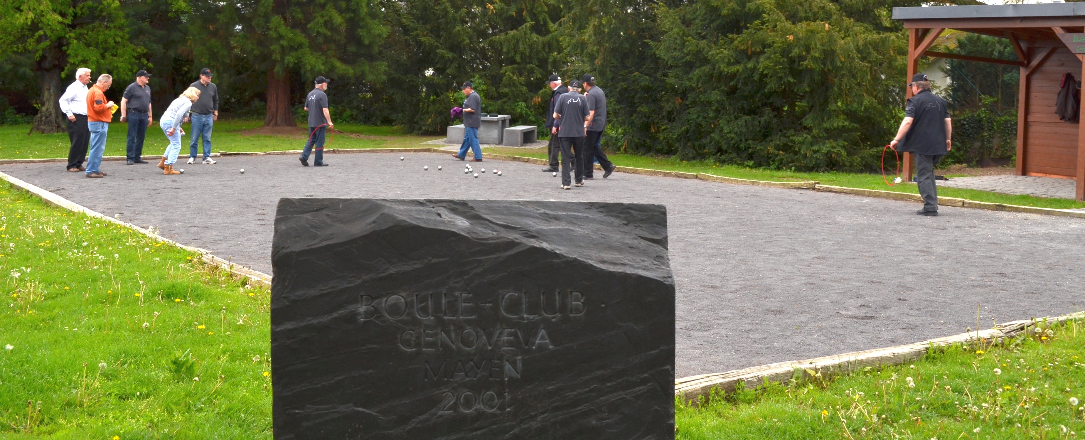 Bouleanlage Mayen Burggärten