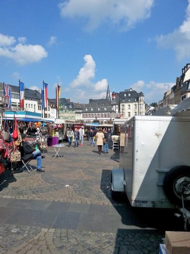 Halbfastenmarkt Bild vom Halbfastenmarkt auf dem Marktplatz