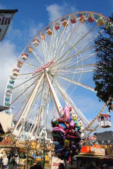Riesenrad auf dem Lukasmarkt
