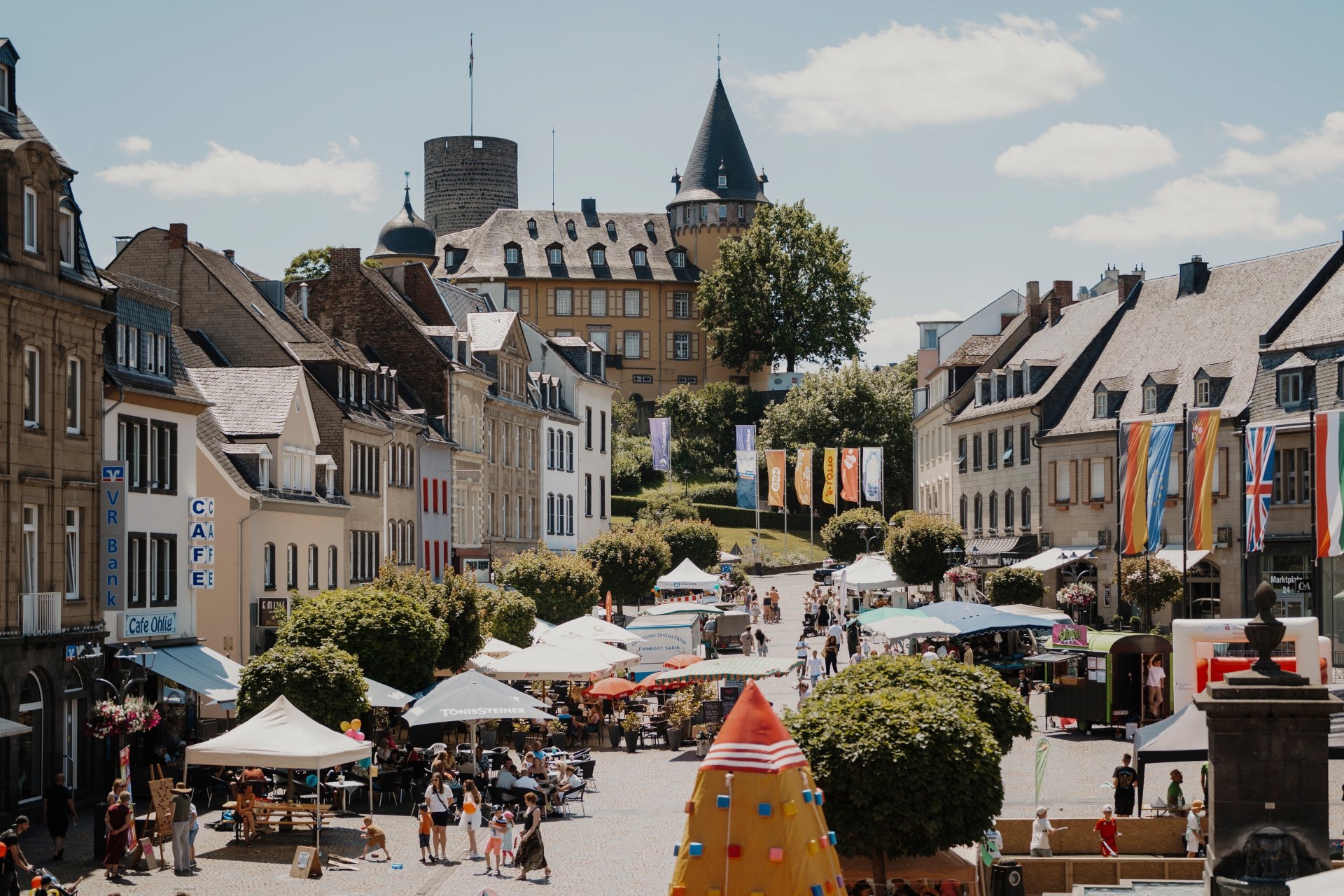 Die Stadt Mayen und ihr lebendiges Stadtzentrum