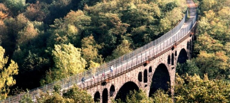 Altes Viadukt auf dem Maifeld-Radweg