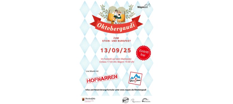 Plakat Oktobergaudi