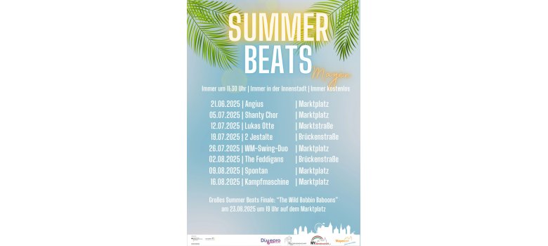 Grafik Programm Summer Beats