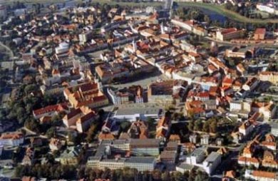 Luftbild der Stadt Luftbild der Stadt