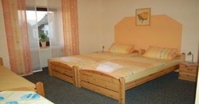 Doppelzimmer einer Pension