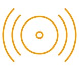 Sirene – Symbolgrafik Grafik eines Sirenen-Symbols