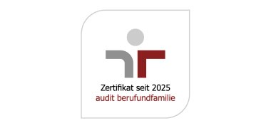 Zertifikatslogo Beruf und Familie Zertifikatslogo Beruf und Familie