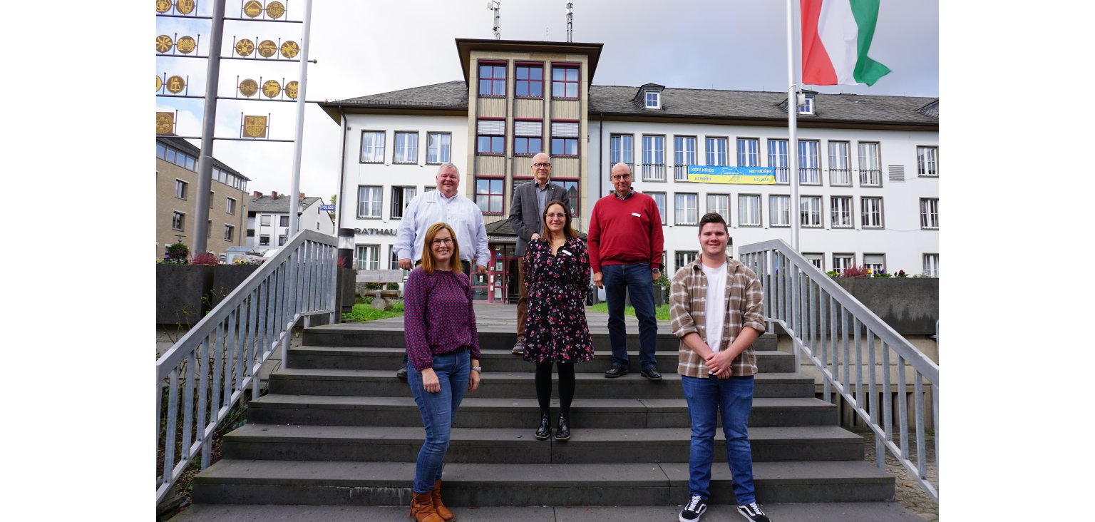 Neue Mitarbeiter der Stadtverwaltung begrüßt Stadtverwaltung Mayen
