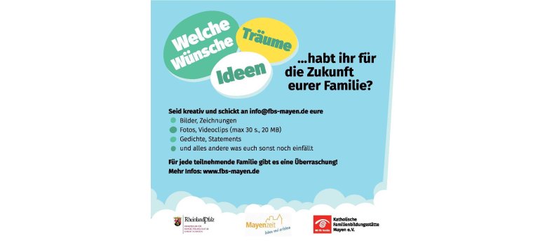 Tag der Familie 2022 - "Mehr Familie. In die Zukunft – Fertig los!“
