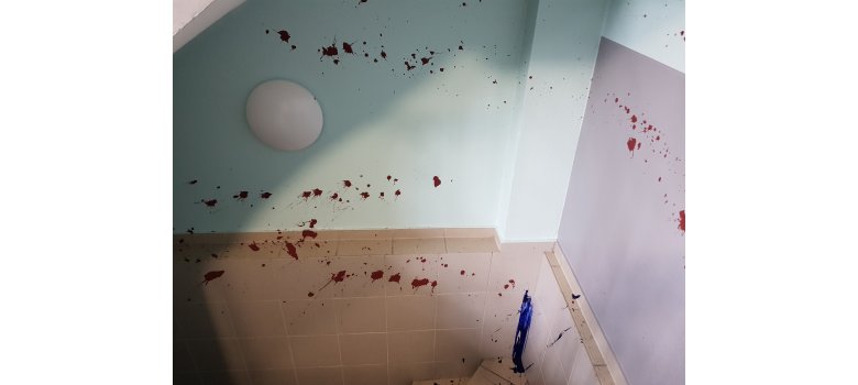 Treppenhaus des Jungendhauses