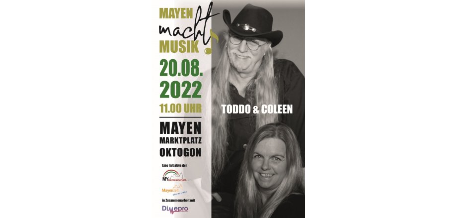 Plakat zu Toddo & Coleen