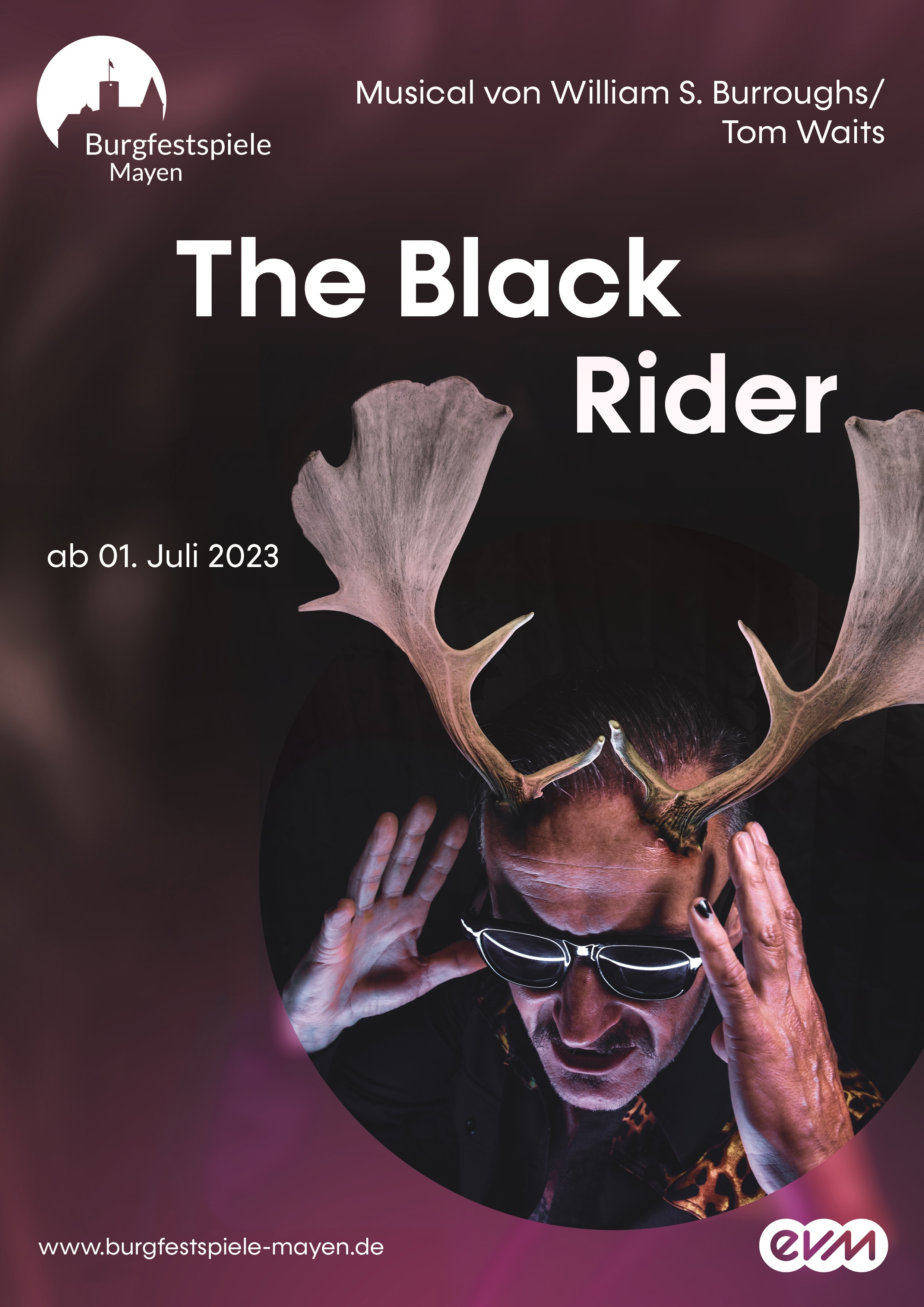 Plakat zu „The Black Rider“