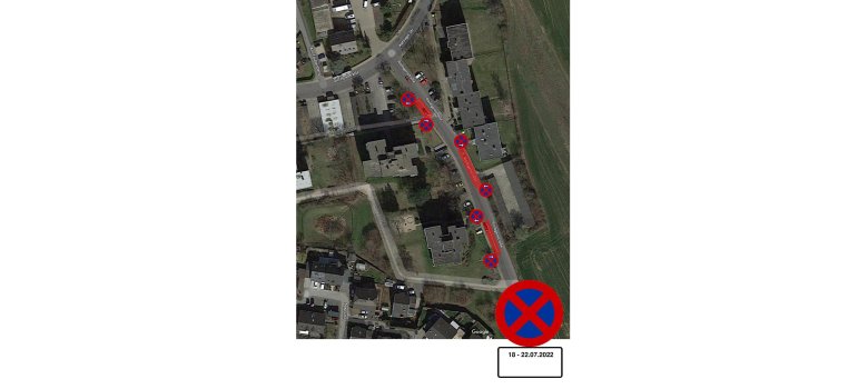 Sperrungen in der Röntgenstraße