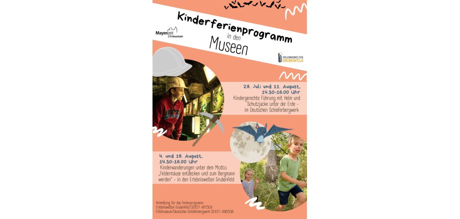 Plakat zum Kinderferienprogramm