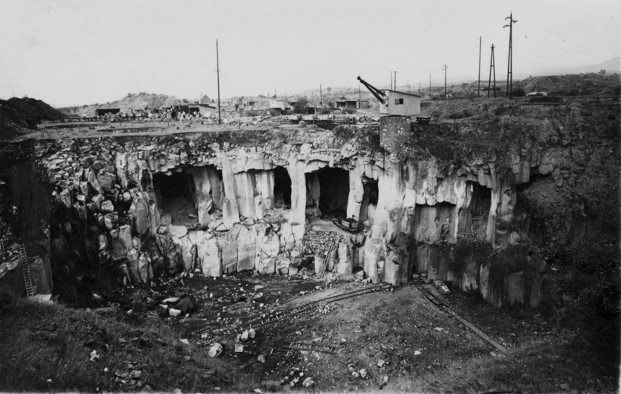 Das Mayener Grubenfeld um 1930