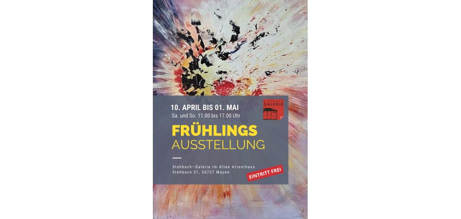 Einladungsgrafik mit dem Titel: Urknall