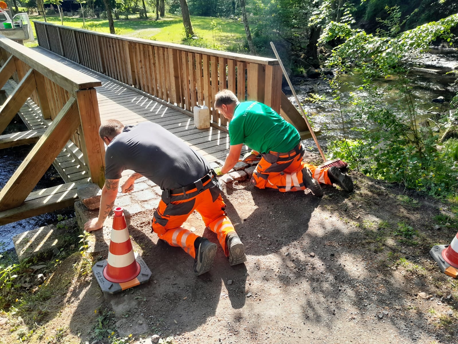 Mitarbeiter des Betriebshof an sieben Tagen die Woche für die Stadt Mayen im Einsatz  