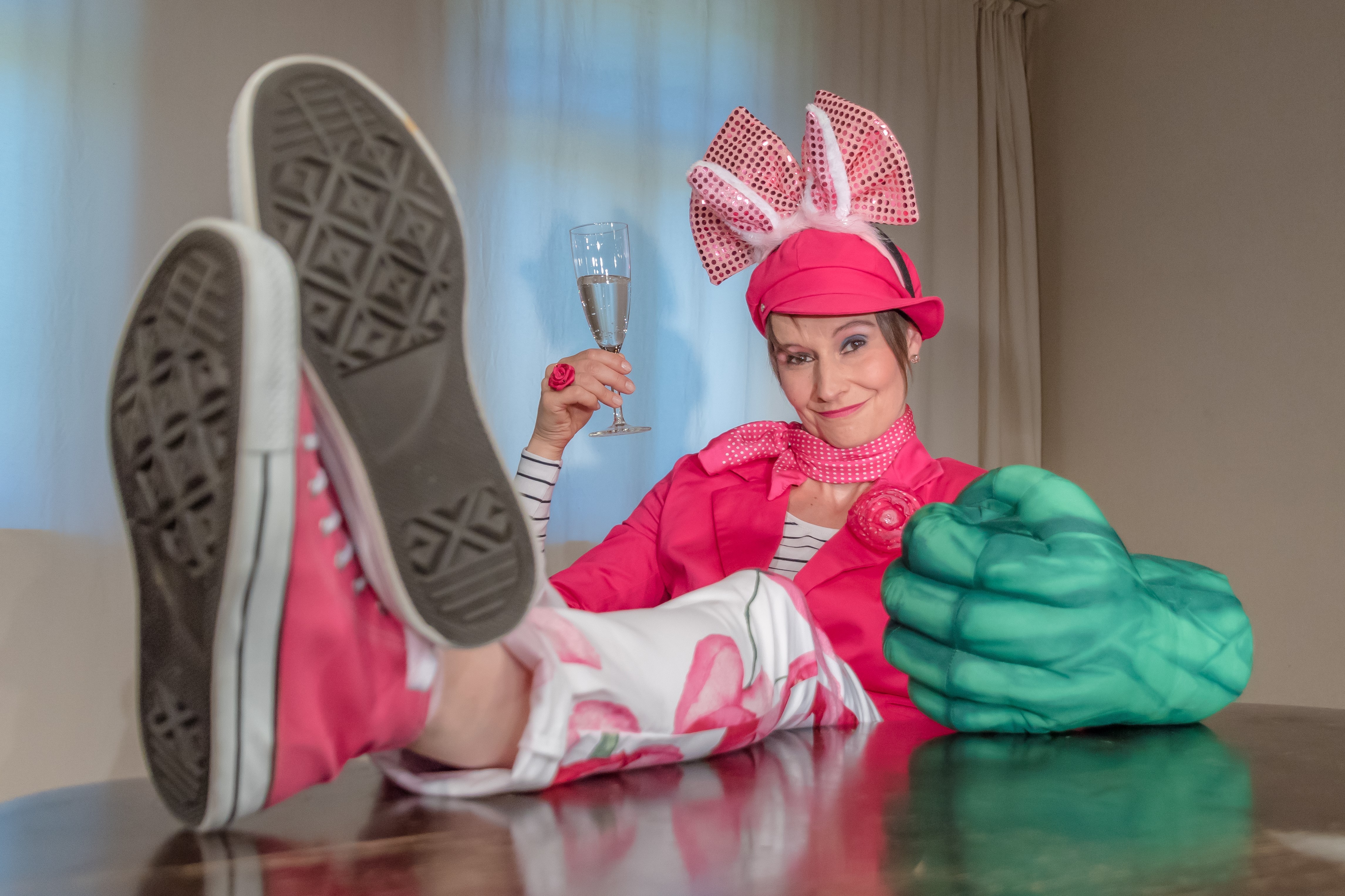 Heike Sauer in der Rolle als Marlies Blume 