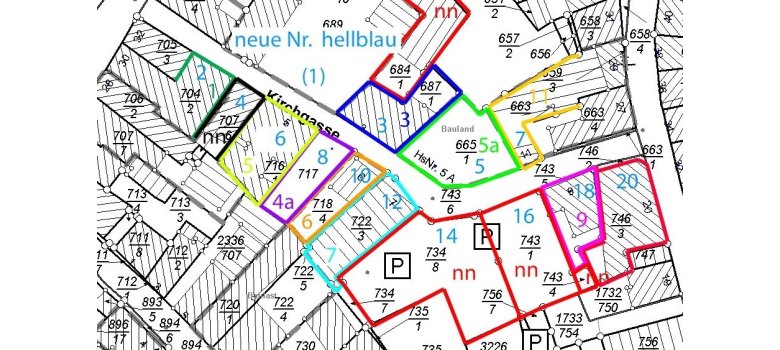 Liegenschaftsplan