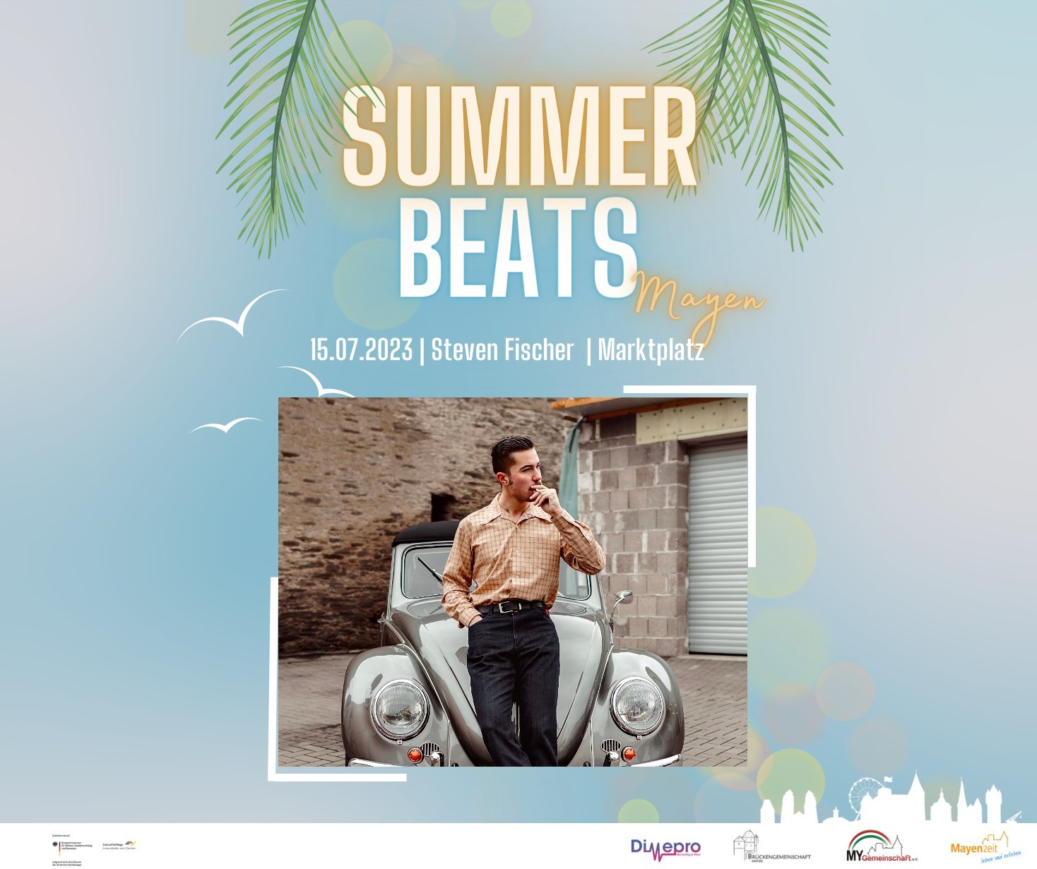Flyer zu den Summer Beats