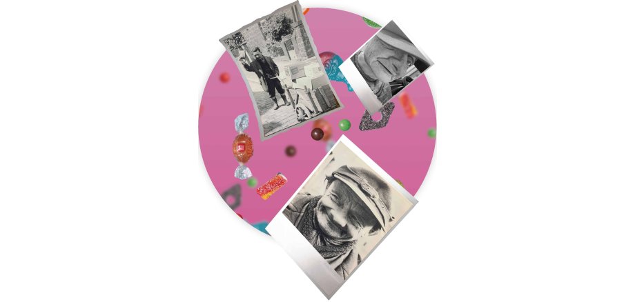 Der Zuckertoni ist in Mayen allseits bekannt Kollage zum Zuckertoni