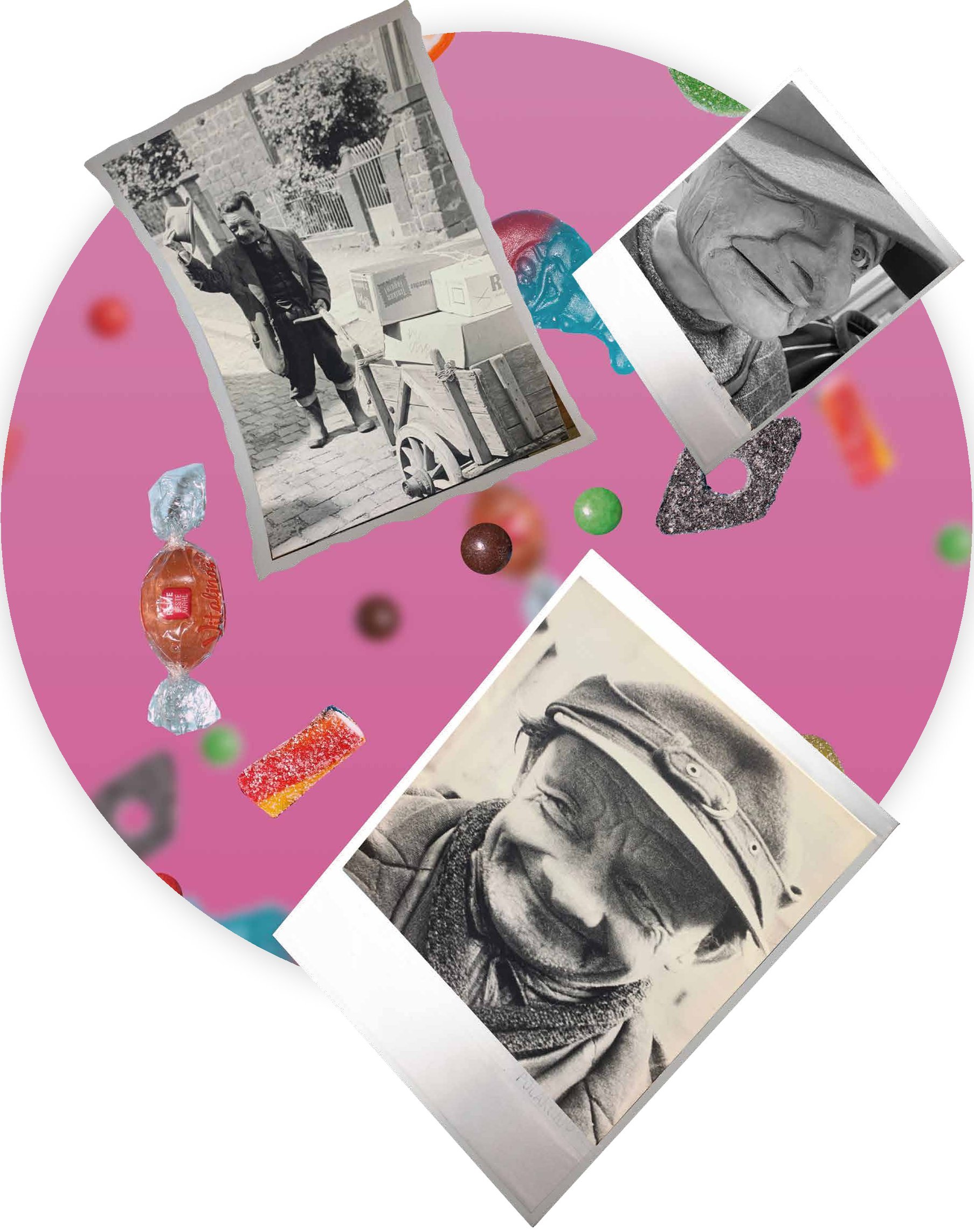 Kollage zum Zuckertoni