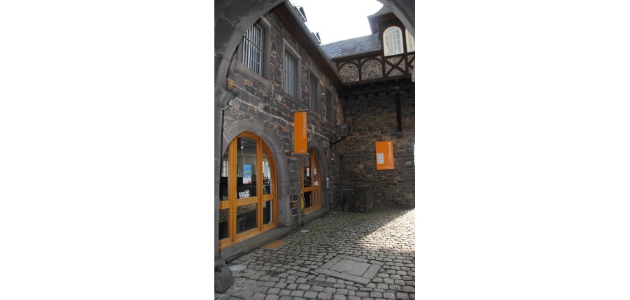 Das Eifelmuseum in Mayen öffnet bald wieder seine Türen Eingang zum Deutschen Schieferbergwerk