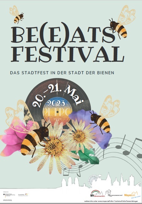 Plakat zum Beeats Festival 