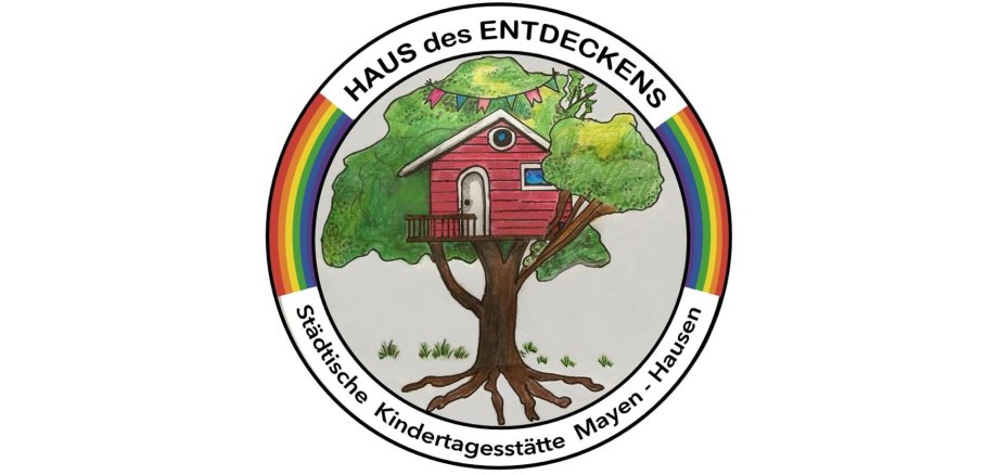 Das neue Logo der Kita „Haus des Entdeckens“ Hausen 