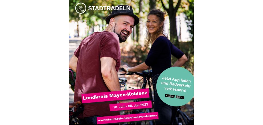 Plakat zum Stadtradeln