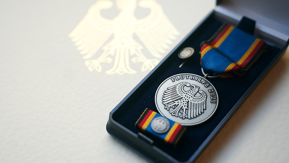 Einsatzmedaille Fluthilfe