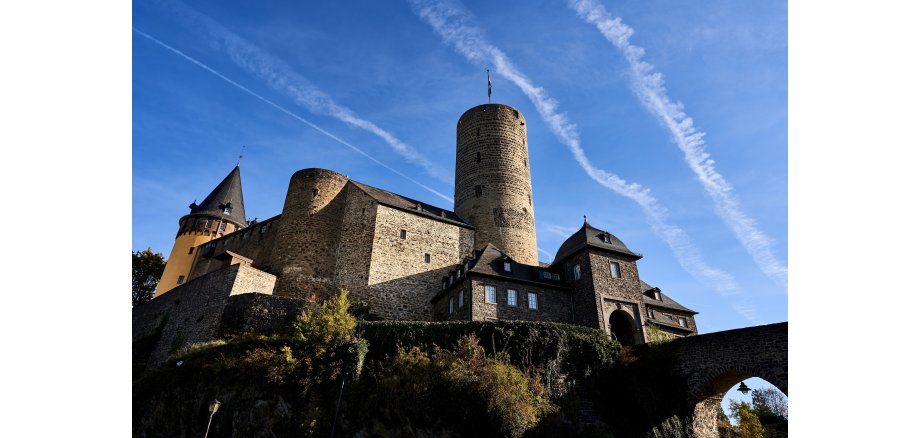 Ansicht der Mayener Genovevaburg