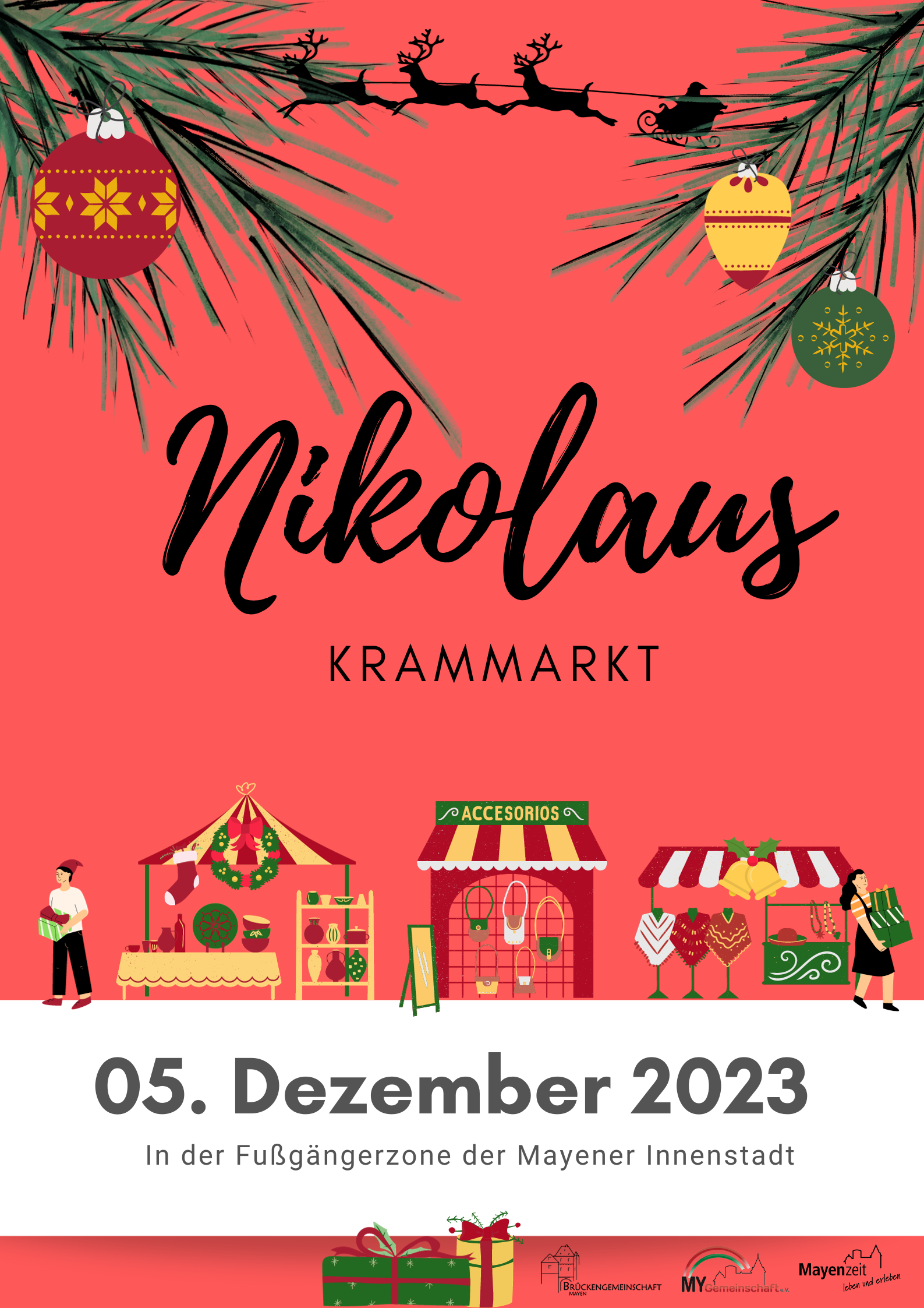 Plakat zum Nikolauskrammarkt