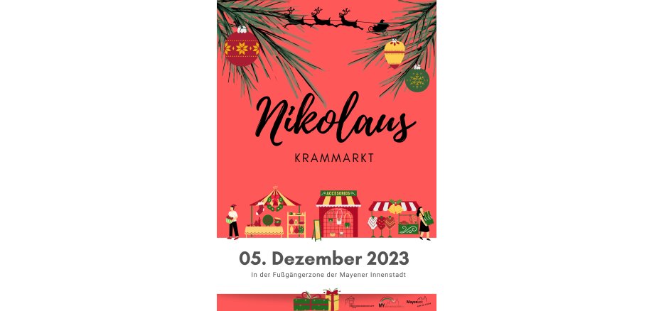 Plakat zum Nikolauskrammarkt