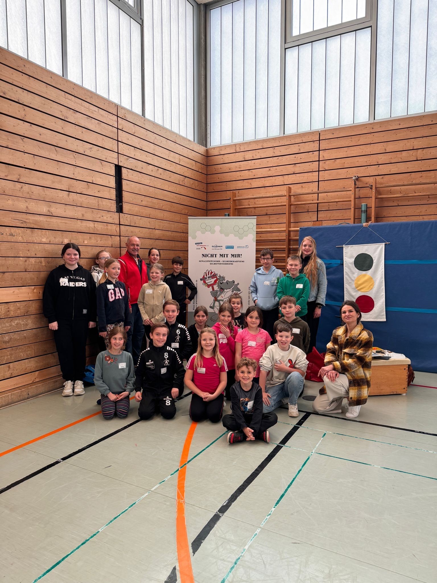 Gruppenbild der Kinder im Workshop