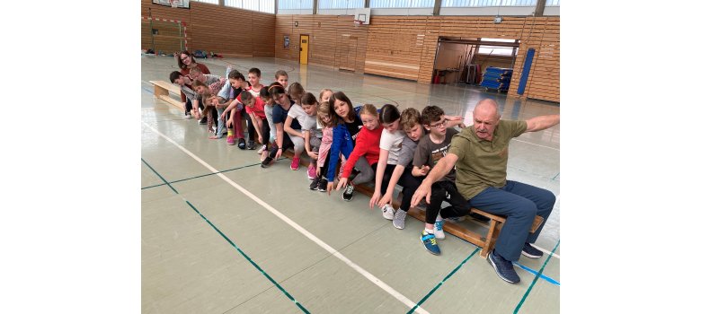 Fliegerbild der Kinder während des Workshops