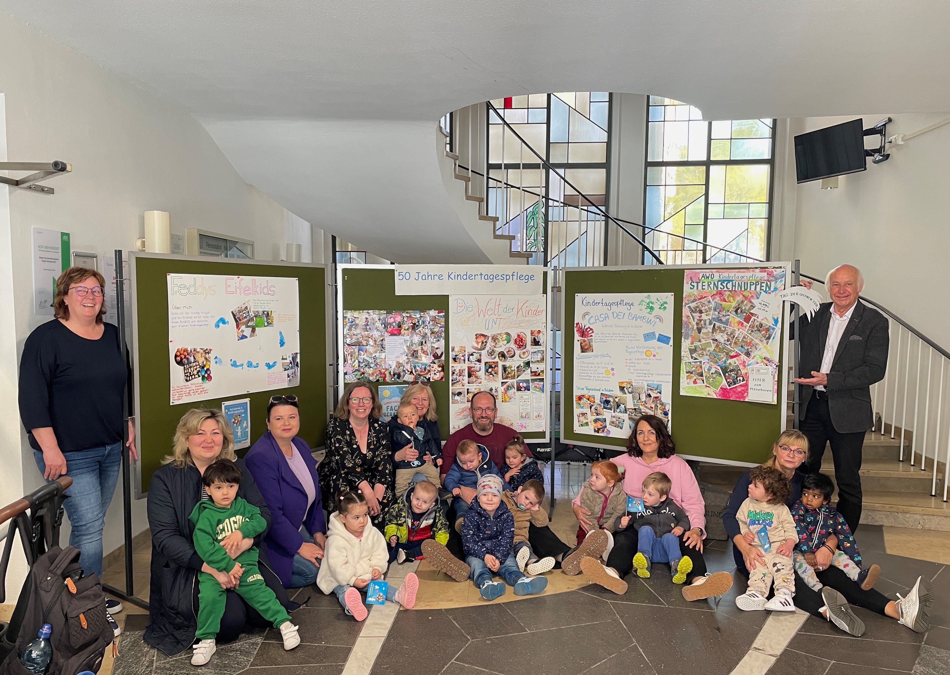 Kindertagespflege veranstaltet Plakataktion