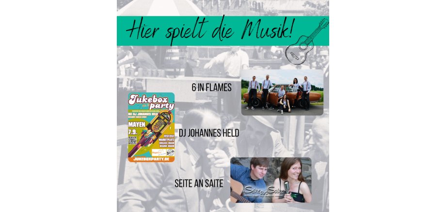 Collage der verschiedenen Künstler