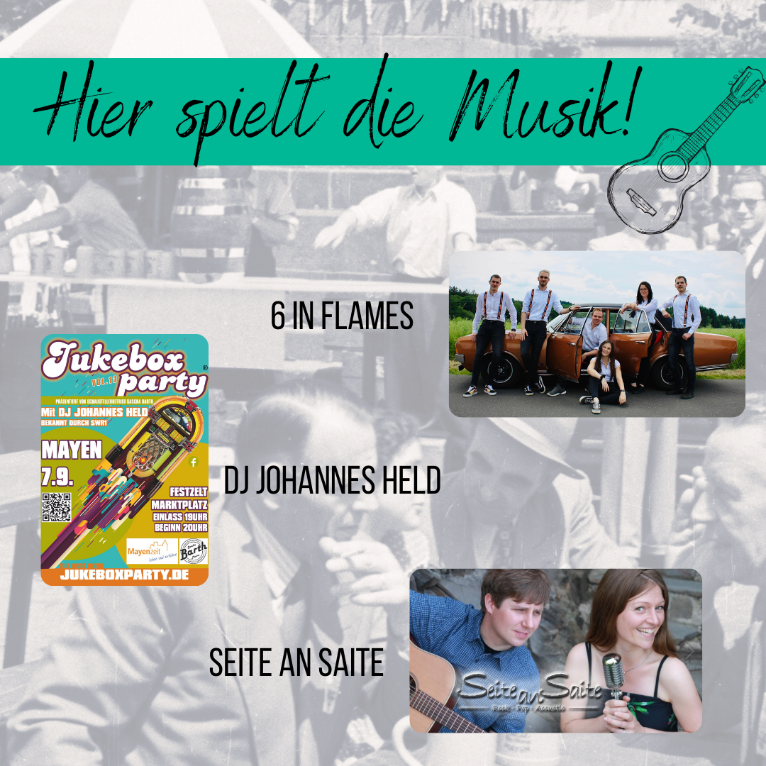 Collage der verschiedenen Künstler