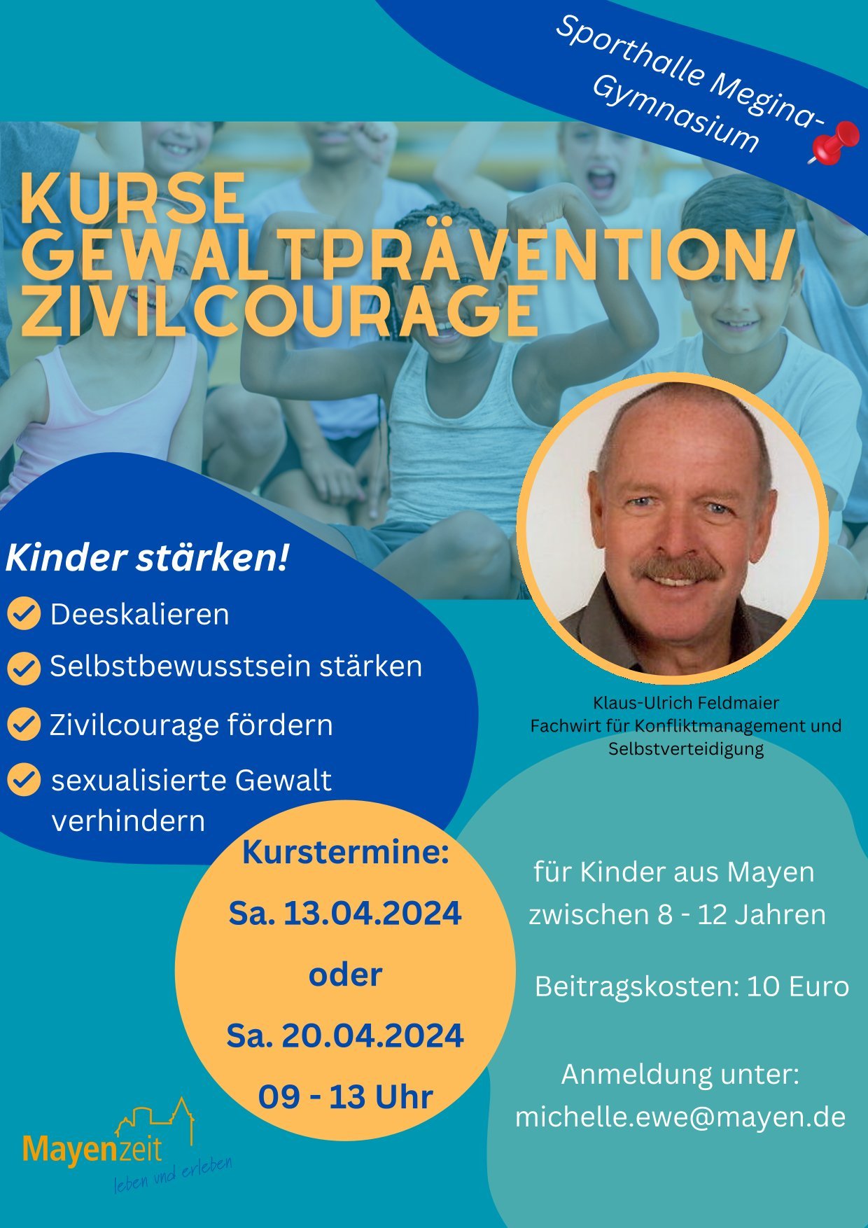 Workshop "Kinder Stärken!" - Flyer