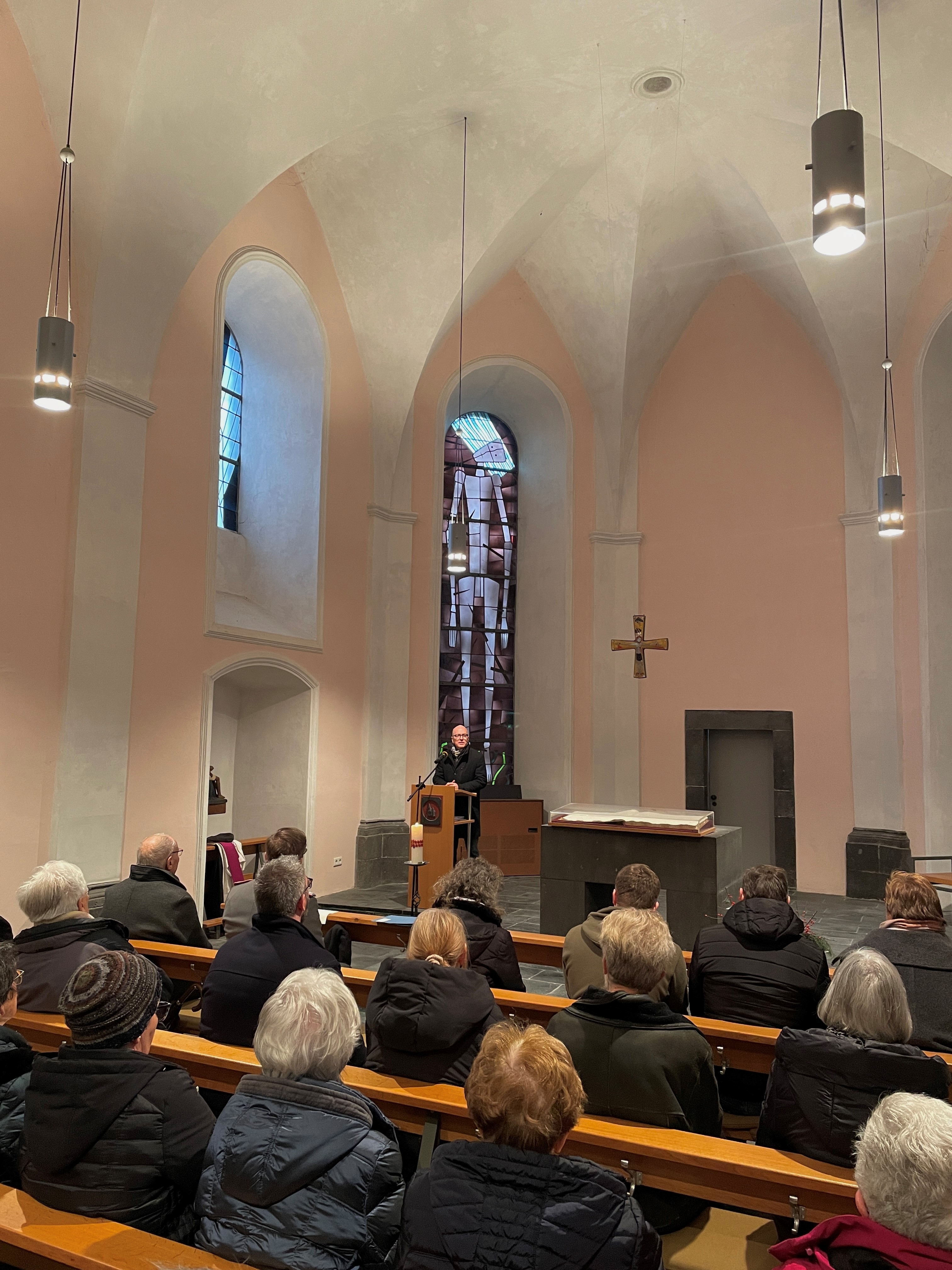 Rede von Oberbürgermeister Dirk Meid in der Heilig-Geist-Kapelle Mayen