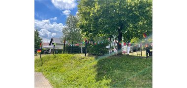 Fest in der KiTa Kürrenberg Gelände der Kita Kürrenberg