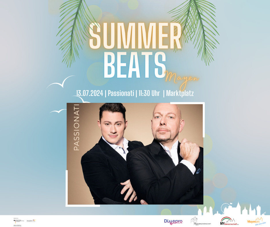 Passionati am 13. Juli bei den Summer Beats
