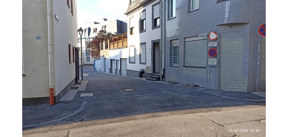 Bild von einer neu gestalteten Straße