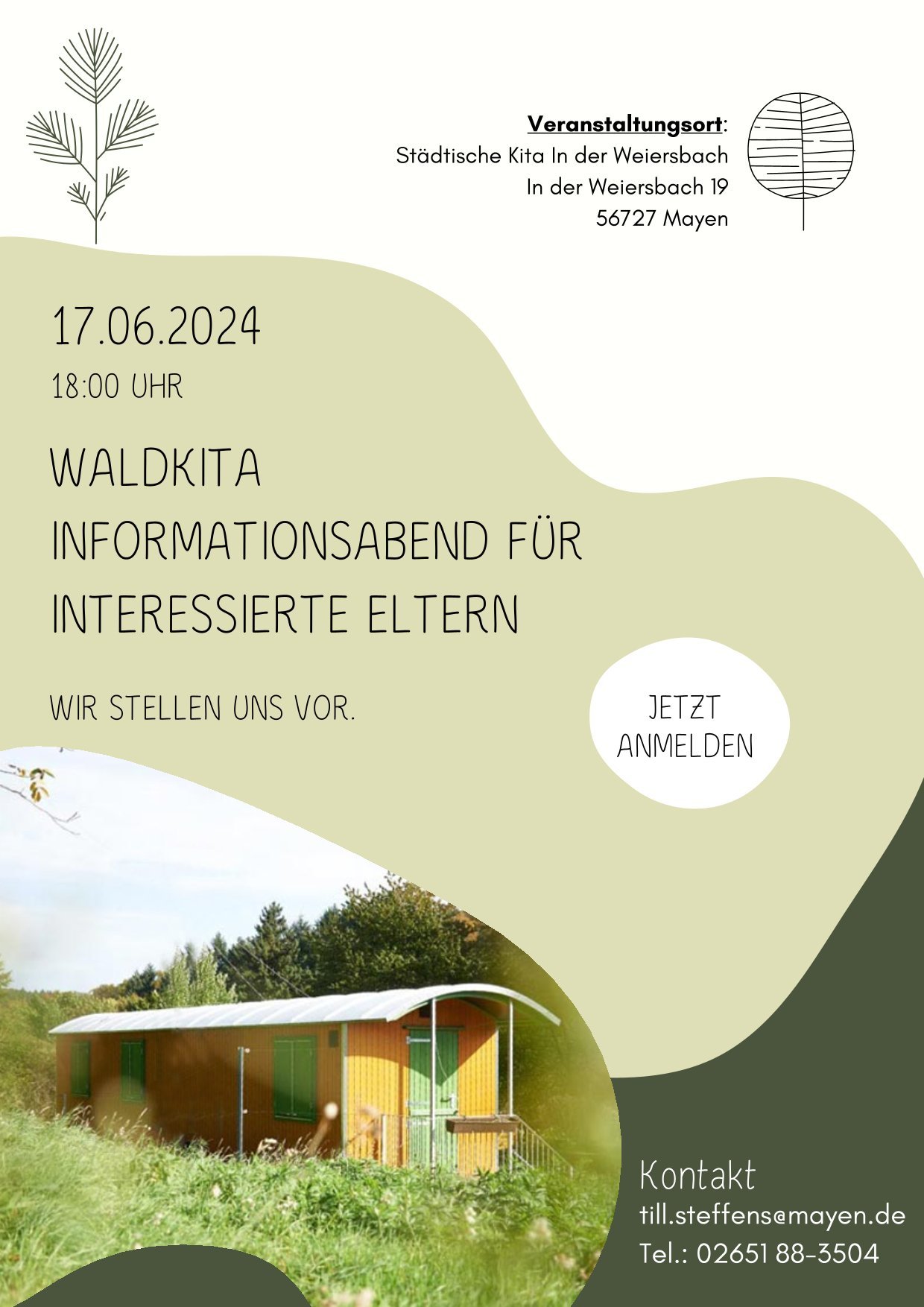 Flyer zum Informatiosabend