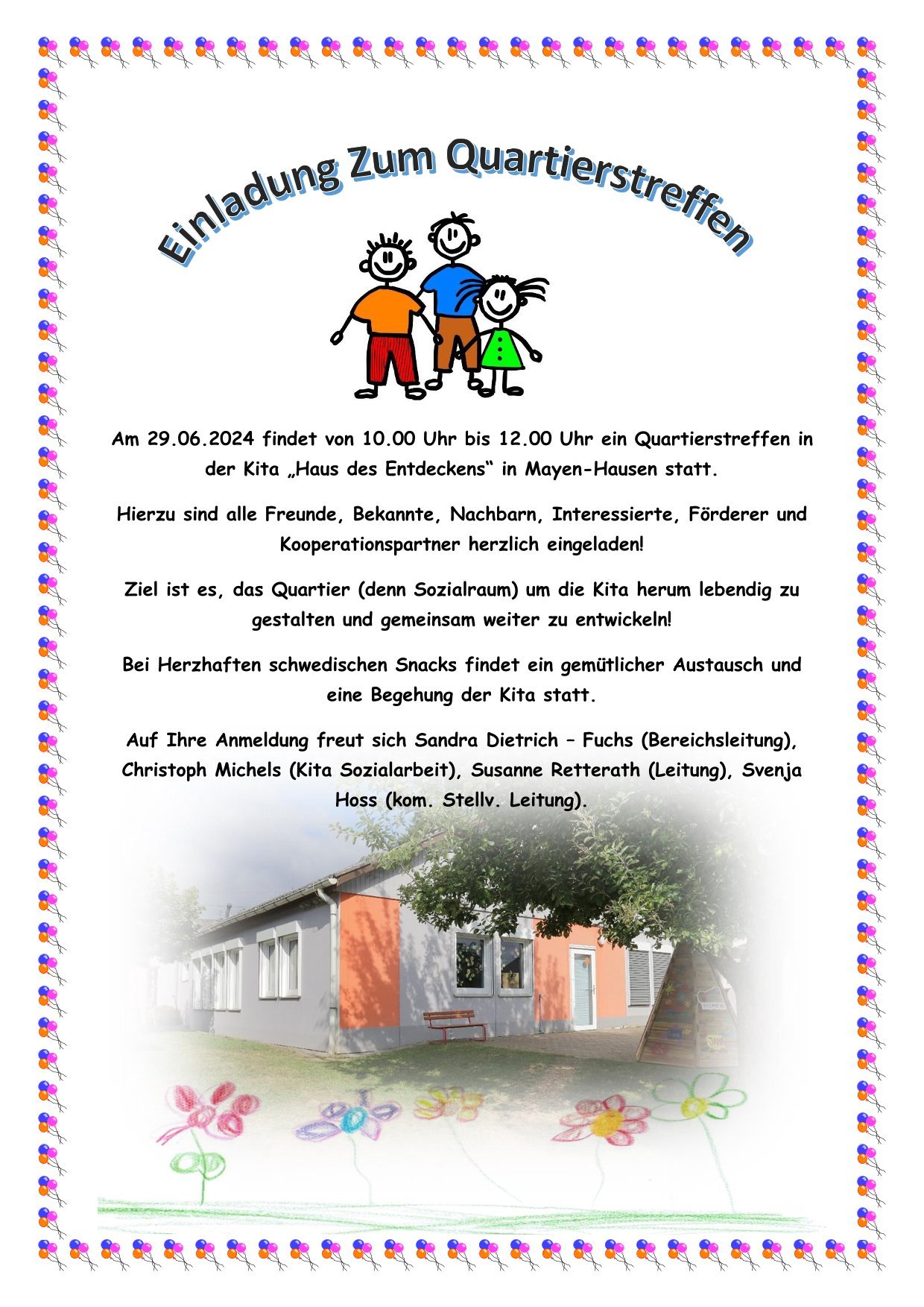 Plakat zur Veranstaltung