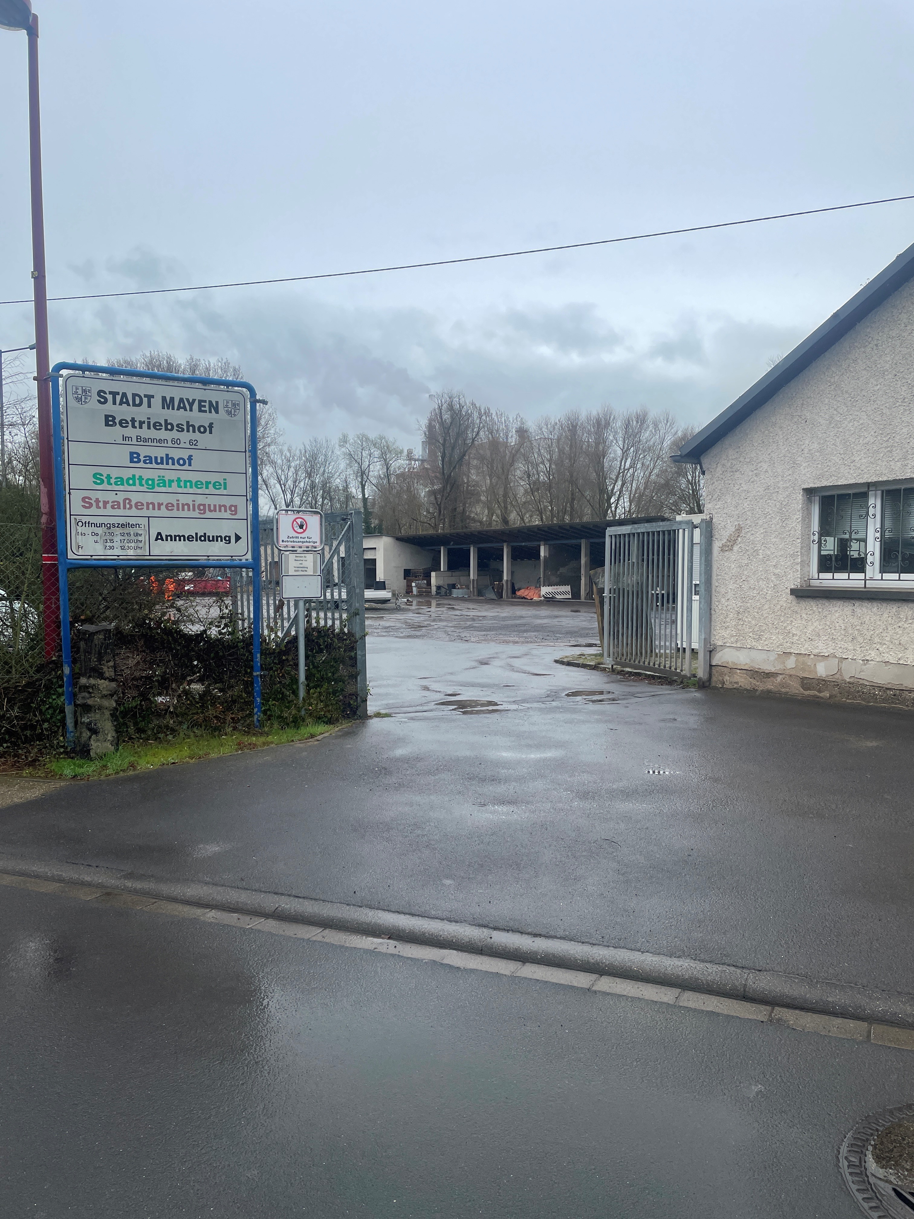 Alter Betriebshof an der Nette