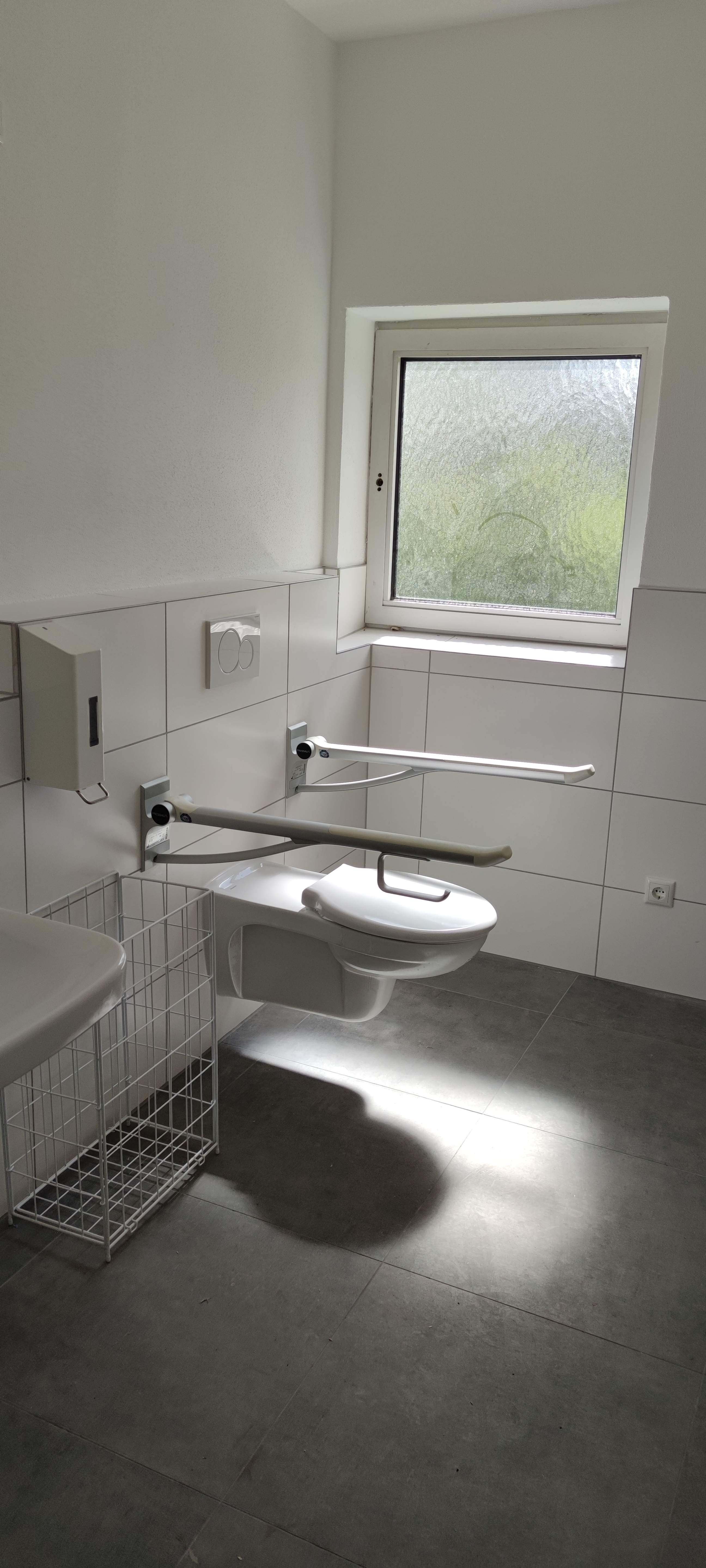 Barrierefreundliche Toilette